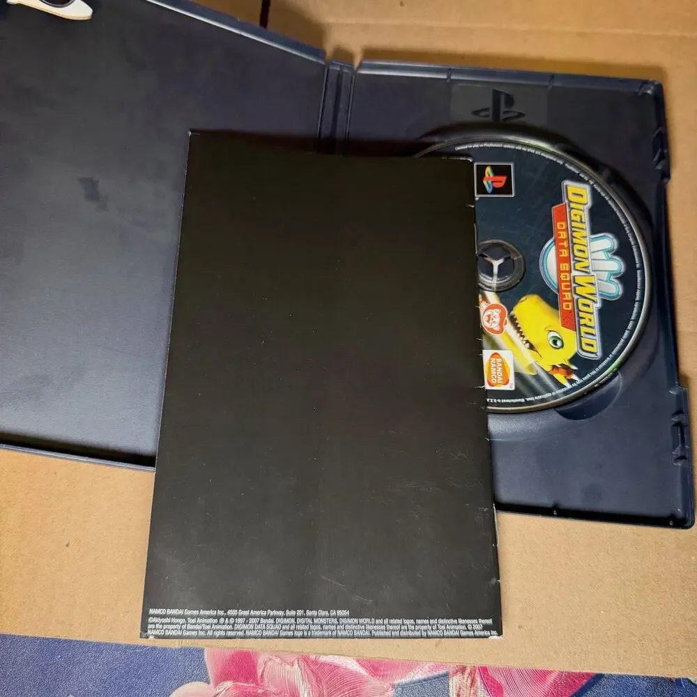 Digimon World Data Squad PS2 Complete CIB Authentic